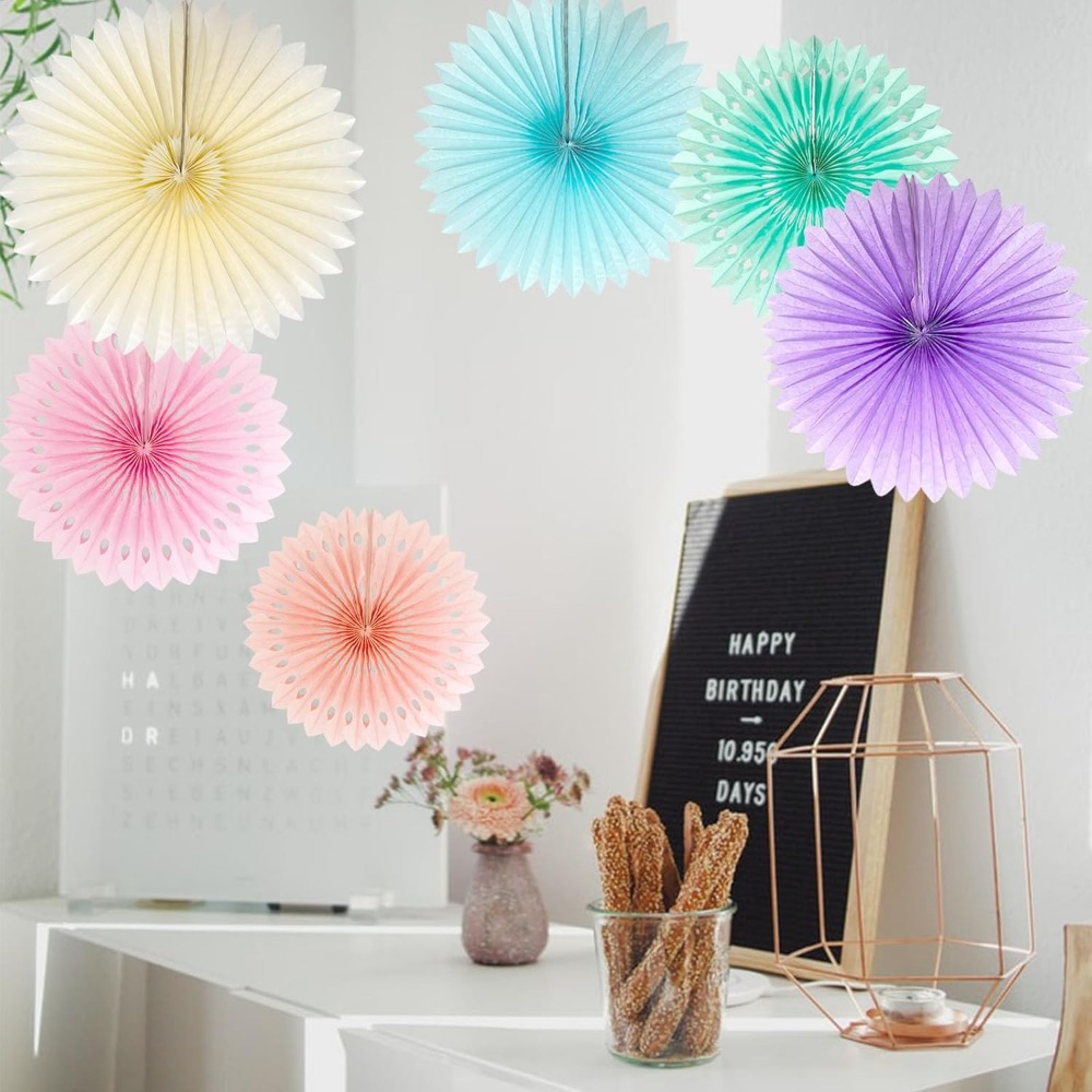 Éventails en papier arc-en-cie - Decor Lighting Fans avis et prix