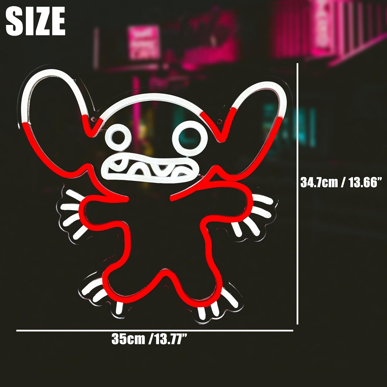 Enseigne néon LED Stitch, lumi - Decor Lighting Fans avis et prix