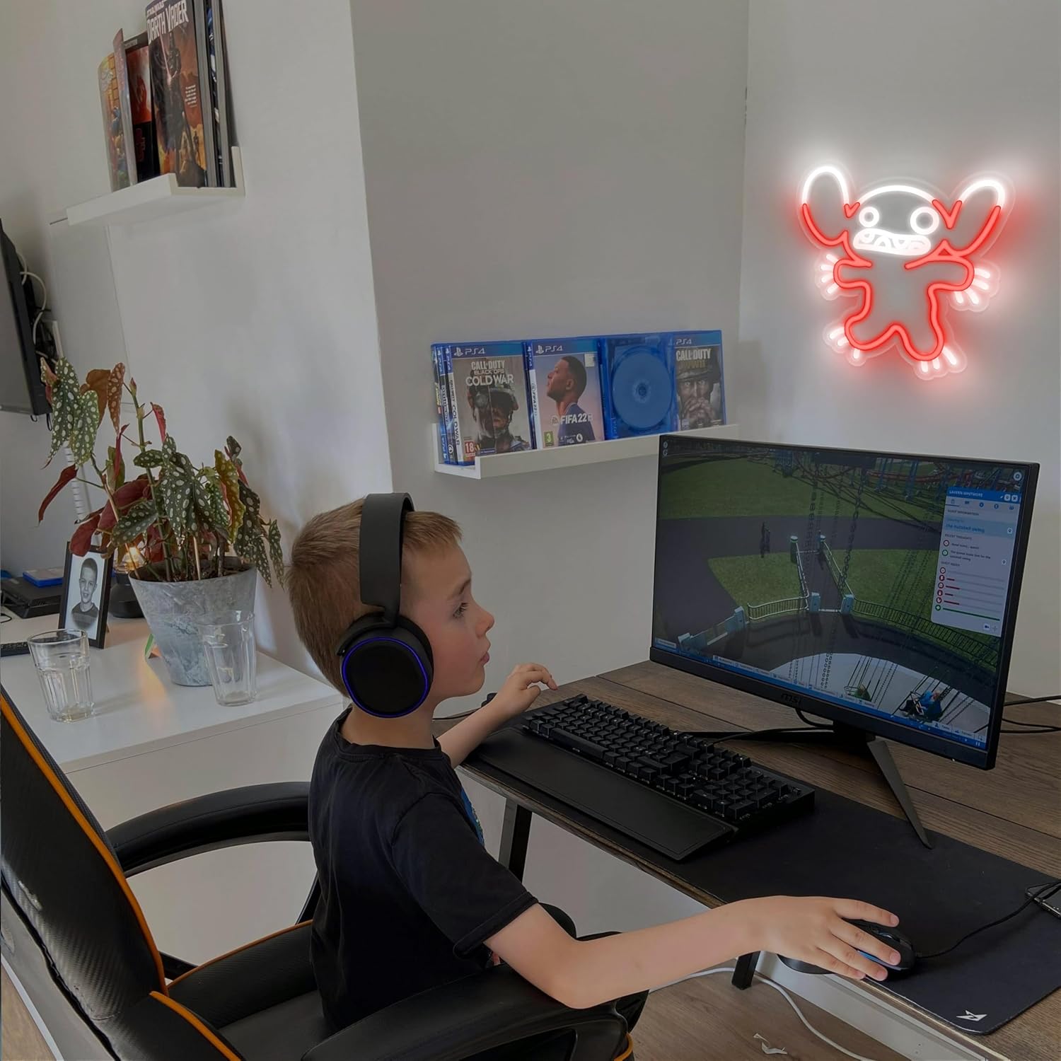 Enseigne néon LED Stitch, lumi - Decor Lighting Fans avis et prix